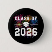 Class Of 2026 Senior Year Button (Vorderseite)