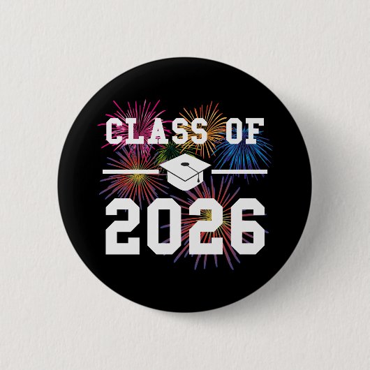 Class Of 2026 Senior Year Button (Vorderseite)