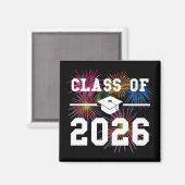 Class Of 2026 Senior Year Magnet (Vorderseite/Rückseite)
