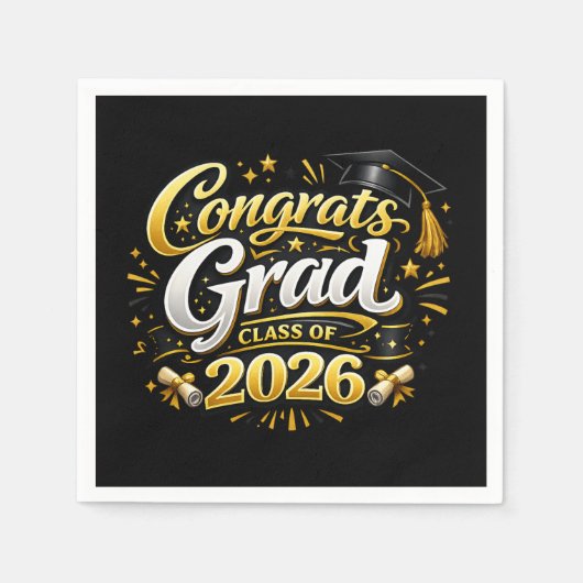 Class of 2026 serviette (Vorderseite)