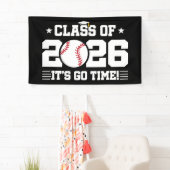 Class of 2026 Soccer Graduation It’s Go Time Quote Banner (Insitu)