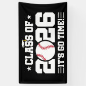 Class of 2026 Soccer Graduation It’s Go Time Quote Banner (Vertikal)