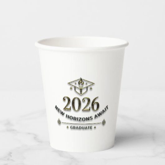 Class of 2026 / Vasos de Papel Pappbecher (Vorderseite)