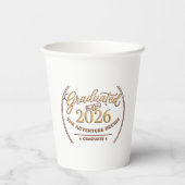 Class of 2026 / Vasos Graduación Pappbecher (Rückseite)