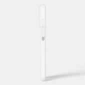 CLASS OF 2026  |  WHITE EDGE phone case with name (Rückseite / Links)