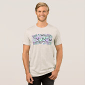 Class of 2026: Y2K Design, Sweet & Making History Tri-Blend Shirt (Vorderseite voll)