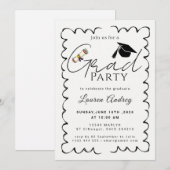 Class of 2027 Graduation Party Invite Einladung (Vorne/Hinten)