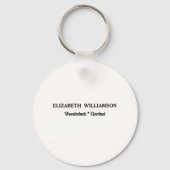 Class of 2027 Marching Band Senior Keychain Schlüsselanhänger (Rückseite)