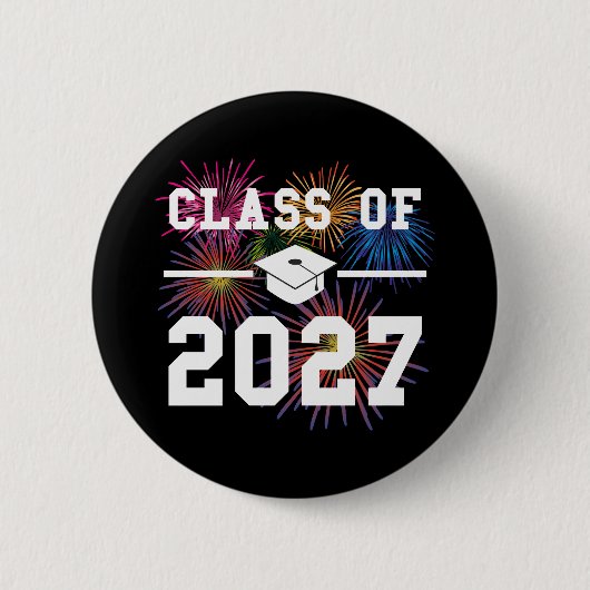 Class Of 2027 Senior Year Button (Vorderseite)
