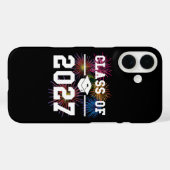 Class Of 2027 Senior Year Case-Mate iPhone Hülle (Rückseite (Horizontal))