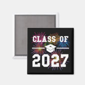 Class Of 2027 Senior Year Magnet (Vorderseite/Rückseite)