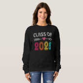 Class Of 2028 Grow With Me Pre K Kindergarten Grad Sweatshirt (Vorne ganz)