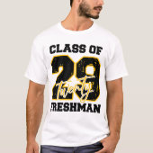 Class of 2029 Freshman High School Back To School T-Shirt (Vorderseite)