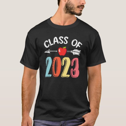 Class Of 2030 Pre K Graduate Preschool Graduation T-Shirt (Vorderseite)