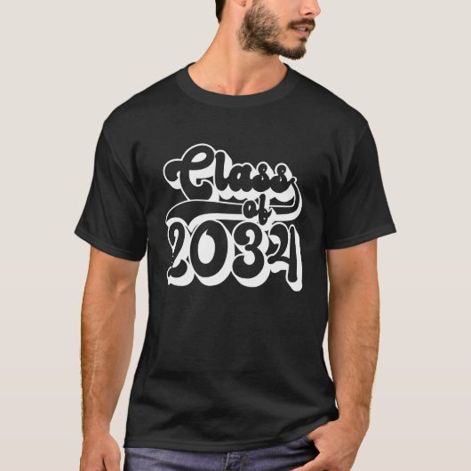 Class of 2034  Kindergarten Primary Junior High Sc T-Shirt (Vorderseite)