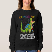 Class Of 2035 Graduation  Grow With Me Sweatshirt (Vorderseite)