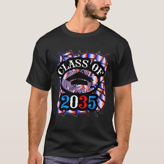 Class of 2035 grow with Kindergarten me spider for T-Shirt (Vorderseite)