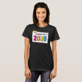 Class Of 2035 Grow With Me Graduation First Day Of T-Shirt (Vorne ganz)