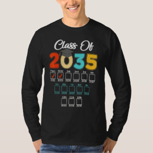 Class Of 2035 Kindergarten Pre K Graduation Grow W T-Shirt