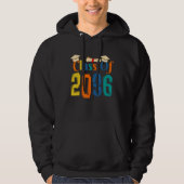 Class of 2036 Grow With Me First Day of School Gra Hoodie (Vorderseite)