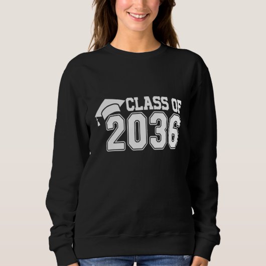 Class Of 2036 Last Day Of School Graduation Teache Sweatshirt (Vorderseite)