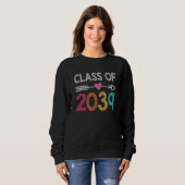 Class Of 2039 Kindergarten Pre K Grow With Me Grad Sweatshirt (Vorne ganz)