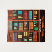 Class of 20XX University Library Photo Backdrop Wandteppich (Vorderseite (Horizontal))
