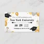 class of business cards graduate terminkarte (Vorderseite)