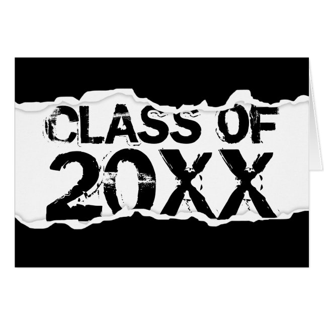 Class of Customizable Year (page tear) (Vorderseite (Horizontal))