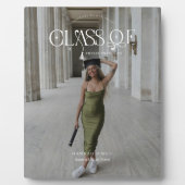 Class Of | Graduation Keepsake Photo Plaque Fotoplatte (Vorderseite)