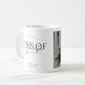 Class Of | Graduation Two Photo Coffee Mug Kaffeetasse (Vorderseite Links)