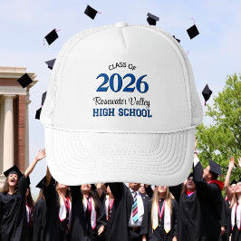 Class of YY Blue School Colors Truckerkappe