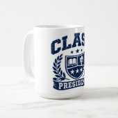 Class President – Student Leader Pride Kaffeetasse (Vorderseite Links)