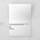 Class Wiedersehen, 10 Jahre, Slate Blue Digital De Einladung (Innenseite)