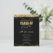 Class Wiedersehen Black and Gold Glitzer (Stehend Vorderseite)