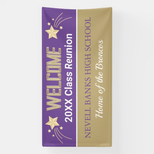 Class Wiedersehen Decor! CUSTOM Wiedersehen-Banner Banner (Vertikal)