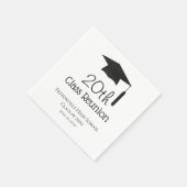 Class Wiedersehen Personalisiert Partys Napkins Serviette (Ecke)