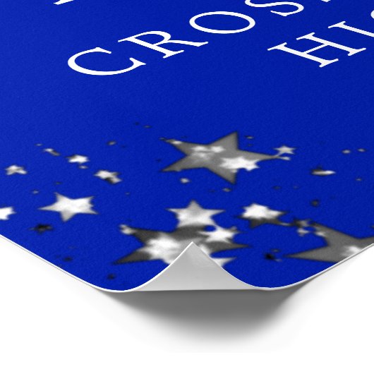 Class Wiedersehen Welcome Royal Silver Stars Custo Poster (Ecke)