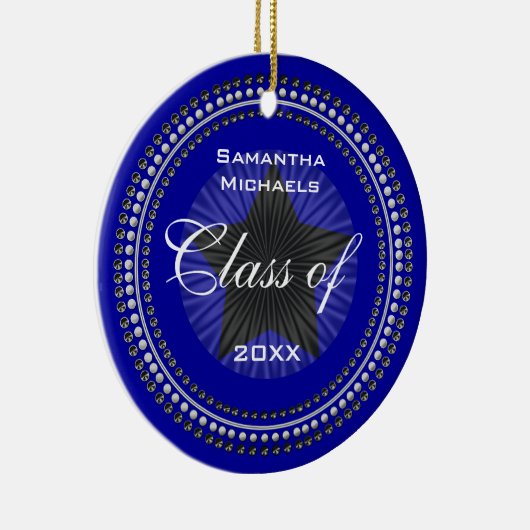 Class Year Star Abschluss Ornament (Rechts)