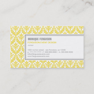 Classask Business Card - Lemon Visitenkarte