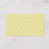 Classask Business Card - Lemon Visitenkarte (Rückseite)