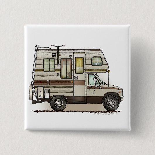 ClassC Camper RV-Buttone Button (Vorderseite)