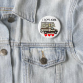 ClassC Camper RV-Magneten Button (Beispiel)