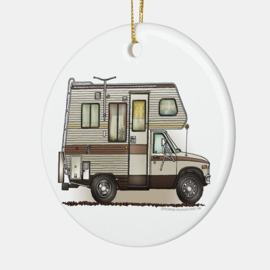 ClassC Camper RV-Magneten Keramik Ornament (Links)