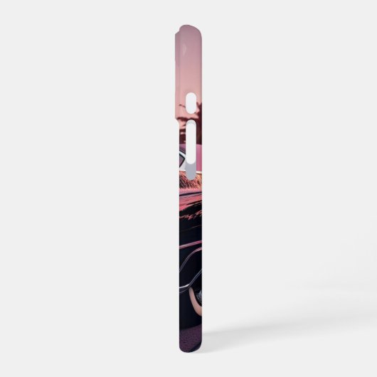 CLASSI CAR FINS IPHONE CASE iPhone 16 HÜLLE (Linke Seite)