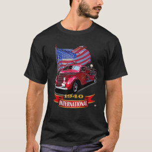 Classic1940 Internationaler Feuerwehrwagen mit Old T-Shirt