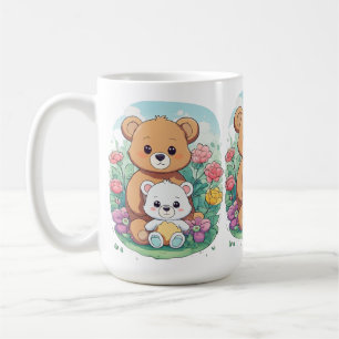 Classic 15 oz Tasse - Adorable Animal Illustration