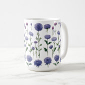 Classic 15 oz Tasse - BlumenBouquet Design (VorderseiteRechts)