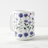 Classic 15 oz Tasse - BlumenBouquet Design (Vorderseite Links)