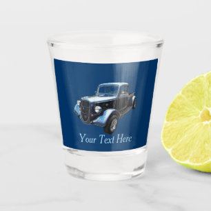 Classic 1937 Famous American Make Lieferwagen Schnapsglas